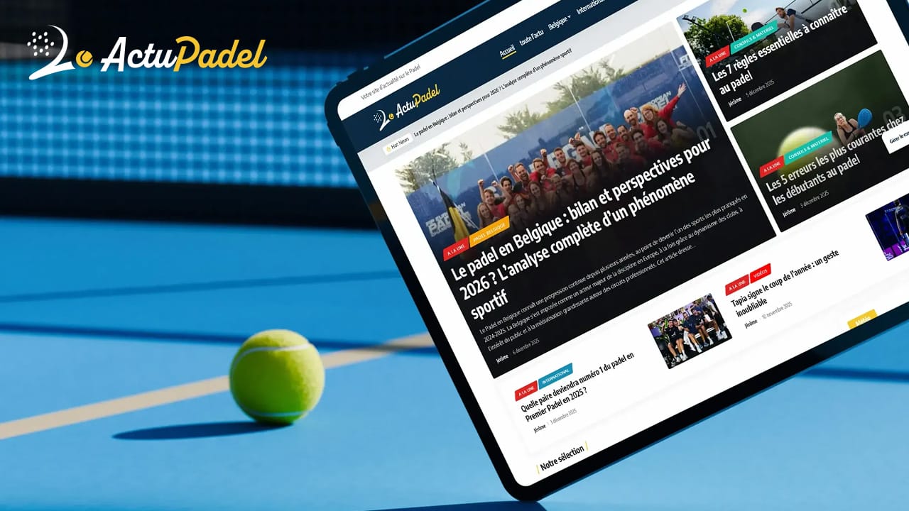 actu padel belgique