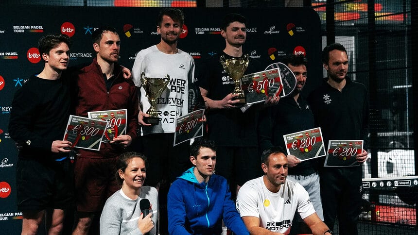 belgian padel tour 2026 fit out