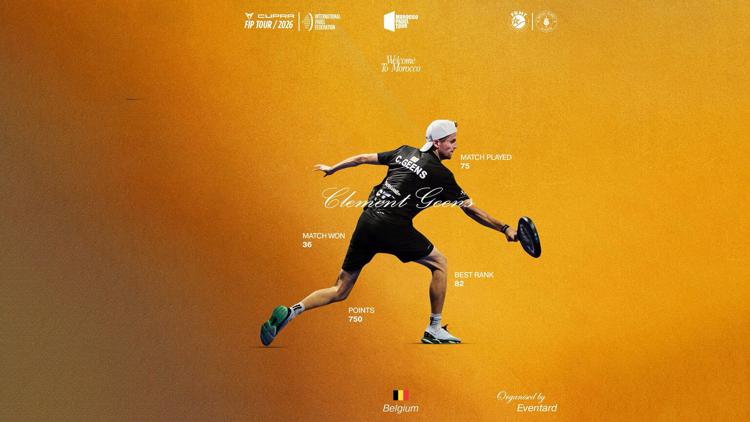 clement geens maroc etape fip bronze agadir