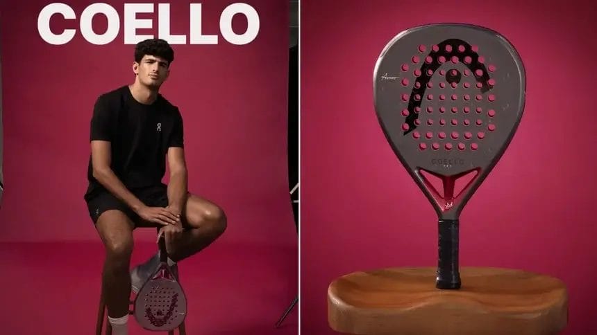 head coello pro 2026 raquette signature arturo coello