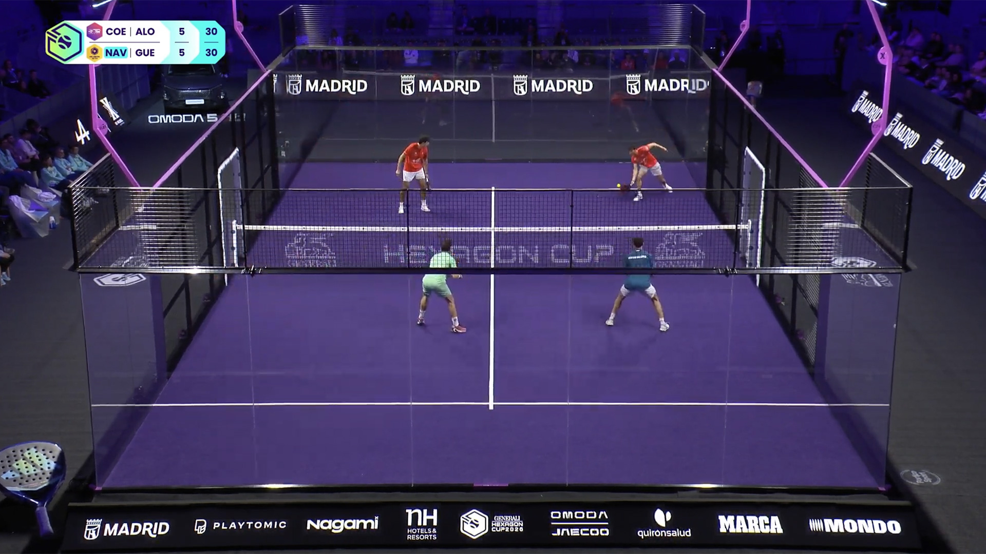 hexagon cup 2026 live