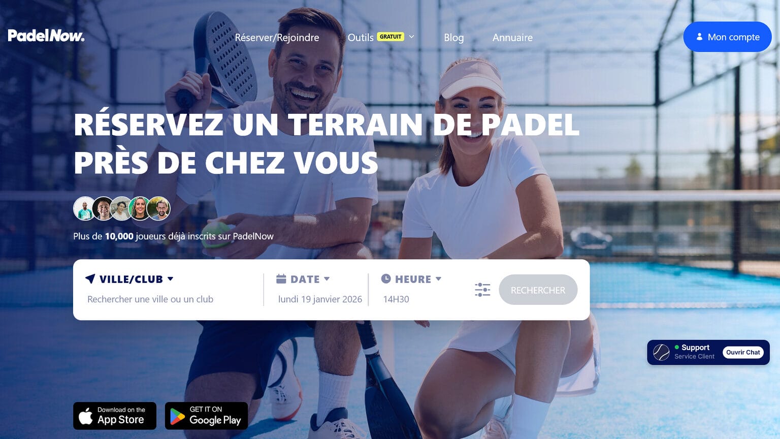 padel now startup francesa simplificar organización partido