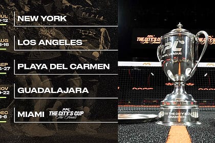 padel pro league calendrier 2026 cinq dates