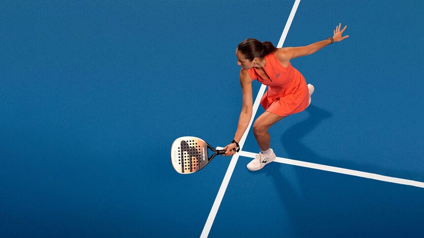 Gemma Triay in action with the Bullpadel Elite 2026 racquet