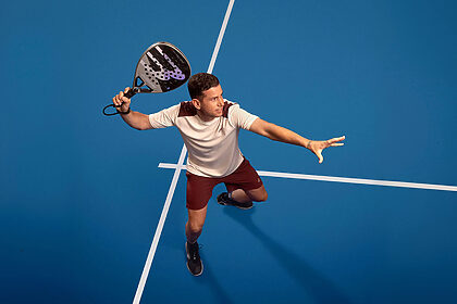 Paquito Navarro en action avec la Bullpadel Hack 04 2026