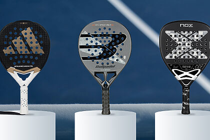 raquette padel ronde goutte eau diamant