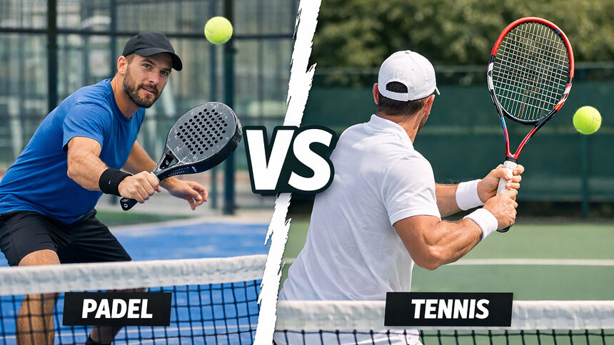 actu padel padel vs tennis