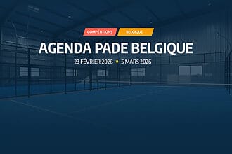 agenda padel belgique 23 fevrier 5 mars
