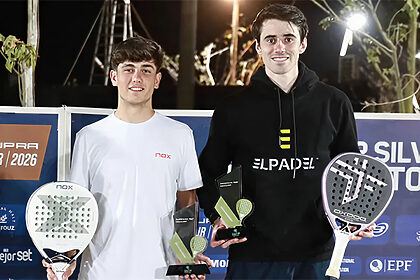 fip silver wadi padel tournament premier sacre commun pour victor mena marcos gonzalez