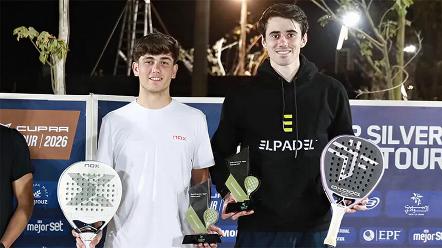 fip silver wadi padel tournament premier sacre commun pour victor mena marcos gonzalez