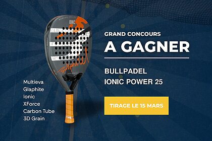 jeu concours bullpadel ionic power 25
