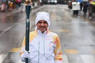 luigi carraro flamme olympique milan 2026