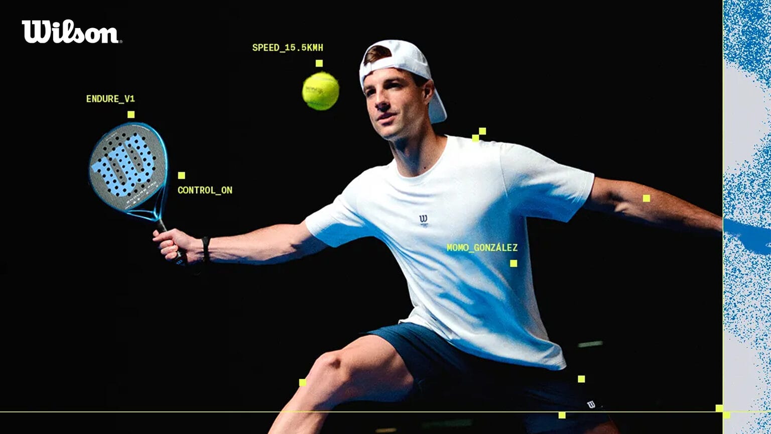 wilson endure nouvelle gamme raquettes padel dediee controle