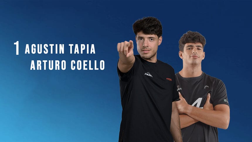 padel news agustin tapia arturo coello