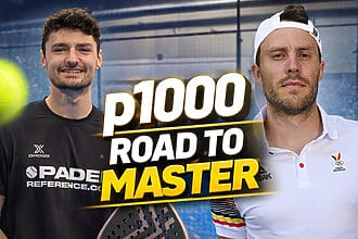 actu padel road to master p1000 maxime de loyer jerome peeters