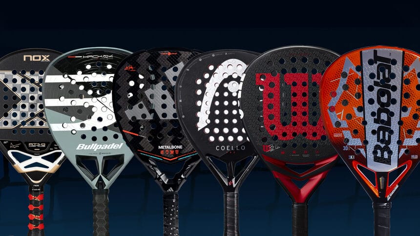 materiel padel 2026 signing ranges dark colors