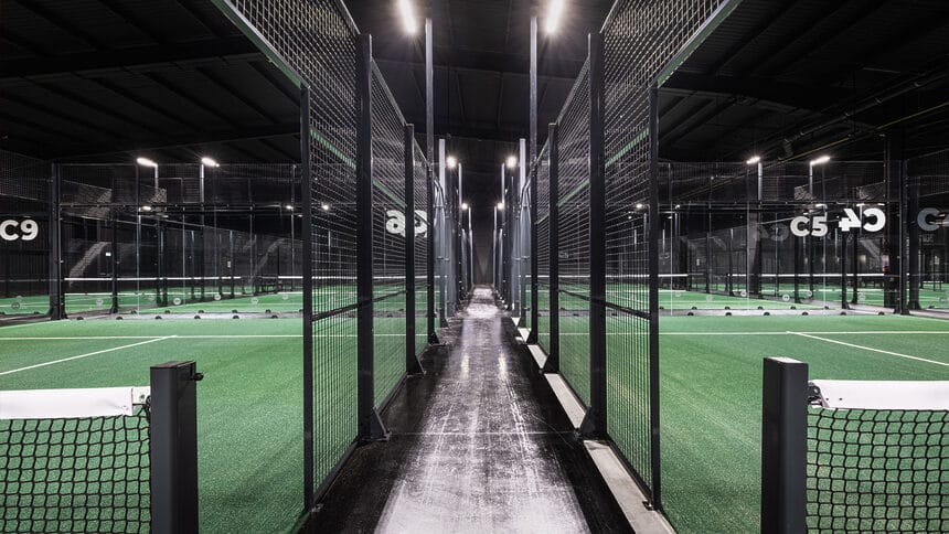 reino unido slazenger mega club pádel leeds